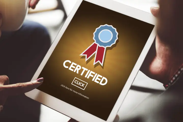 IDM story certificate