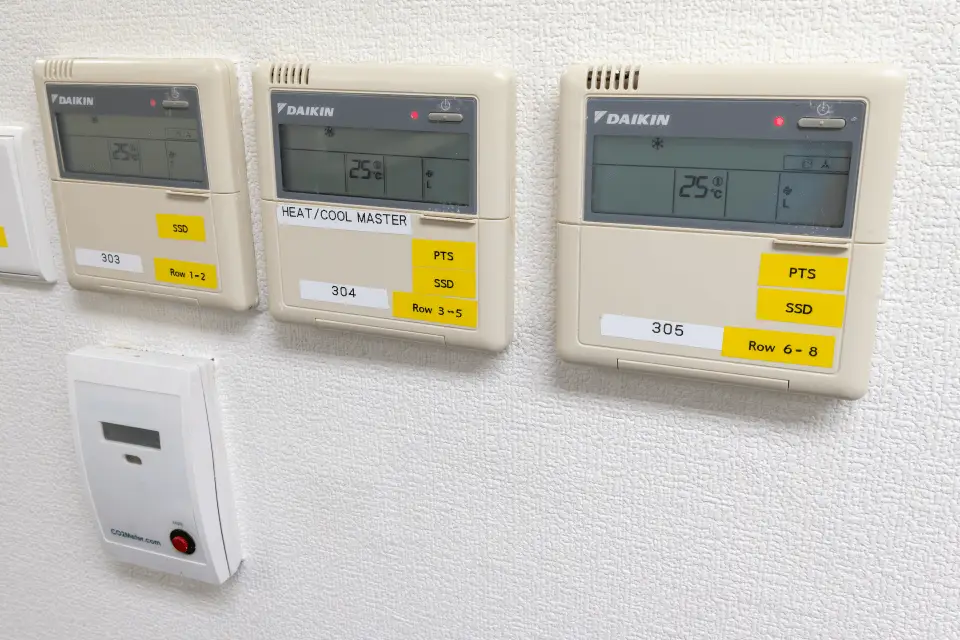 Setting up timer for air conditioners